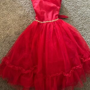 Wonder Nation Vibrant Red Dress